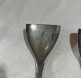 Pair of Lucite and Silver Serving Utensils