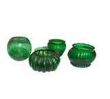 Instant Collection of Green Glass Catchalls