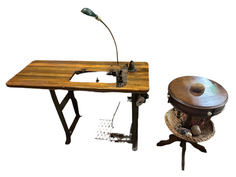 Pair of Vintage Sewing Tables