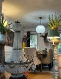 Oversized Jumbo Deer 6 Head Stunning Chandelier