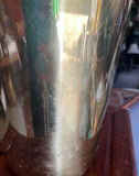 1970s Brass Vintage Minimalist Wastebasket
