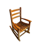 Petite Children’s Wooden Vintage Rocking Chair
