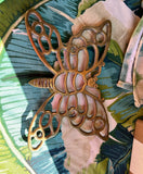 Vintage Brass Butterfly Trivet