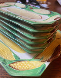 Collection of Ceramic Corn Serving Dishes- Set of 7