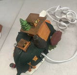 Pair of Ceramic Christmas Village Houses