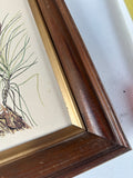 Owl Painting in Wooden Frame, Signed by Artist