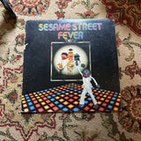 Pair of Sesame Street "The Count Counts" and "Sesame Street Fever" Vintage Vinyls