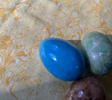 Italian Collection of Alabaster Eggs - Set of 3