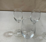 Collection of Simple Stemmed Shot Glasses- Set of 5