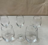 Collection of Simple Stemmed Shot Glasses- Set of 5
