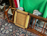 1970s Wooden Italian Valet Collapsible Chair