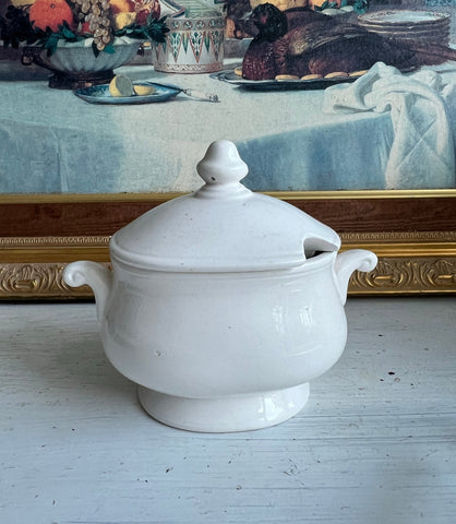 Made in Japan Small White Soup Tureen
