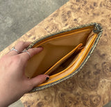 Large Gold Hand Bag