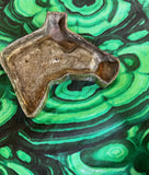 Small Horse Shaped Brass Ashtray