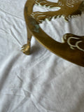 Brass Lion Standing Serving Dish