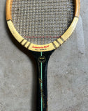 Vintage Collection of Miscellaneous Wooden Tennis Rackets With Guard and Cover