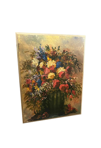 Large Floral Print, Framed