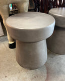 1970s Pair of Concrete Champagne Tables