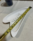 Atomic Boomerang Style Heart Ashtray