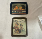 Pair of Vintage Hersheys Chocolates Trays