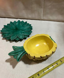Pineapple Pair Serving Bowl and Platter