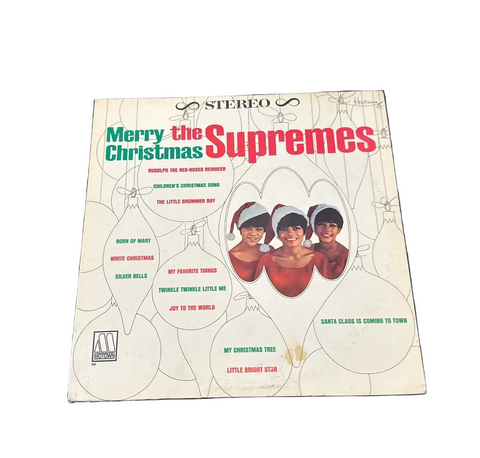 Vintage "The Supremes" Holiday Vinyl
