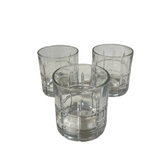 Trio of Simple Lowball Glasses