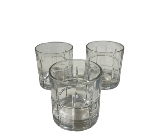 Trio of Simple Lowball Glasses