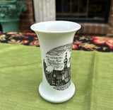 Ceramic Small Vase With Hand Painted Details