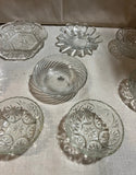 Collection of Small Glass Bowls- Set of 8