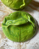 Vintage Ceramic Holland Cabbage Bowl With Matching Lid