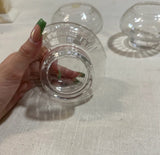 Trio of Lennox Round Crystal Glasses