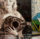 Black and White Marilyn Monroe Quote Print