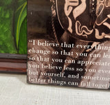 Black and White Marilyn Monroe Quote Print