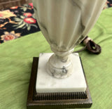 White Marble Table Lamp