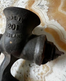Vintage Metal Industrial Grinding Mill, Made in England