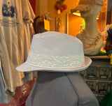 90's Chatties White Lace Fedora