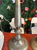 Pair of Vintage Tall Brass Candleholders
