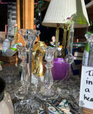 Crystal Collection of Candleholders- Set of 4