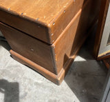 Small Wooden Rustic Style Storage Trunk