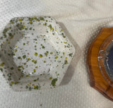 Instant Collection of Ashtrays, Splatter Art and Yellowstone National Park- A Pair