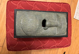 Vintage Tiki Man Stone Tissue Box Holder