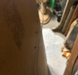 Large Heavy Gold Detailed Wall Mirror