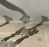 Crystal Collection of Candleholders- Set of 4