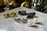 Vintage 1980s Earring Collection- 4 Pairs
