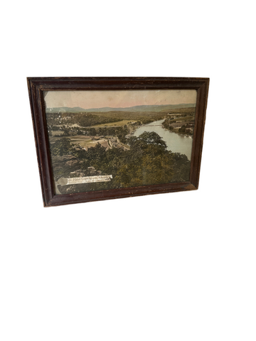 Vintage Ozark Map Framed