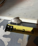 Small Silver Armadillo Pin