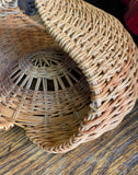 1970s Organic Hand Woven Basket