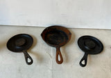 Trio of Cast Iron Pans