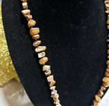 Stone Beaded Long Necklace